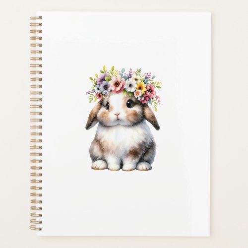 Easter Bunny for Women Girls - Easter Bunny Flower Planner