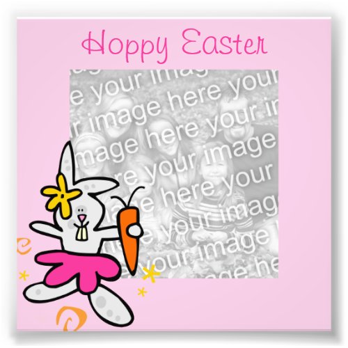 Easter Bunny Frame Photo