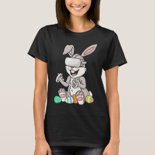 Easter Bunny Gamer Eggs Fun Gaming Toddler Boys Ki T-Shirt