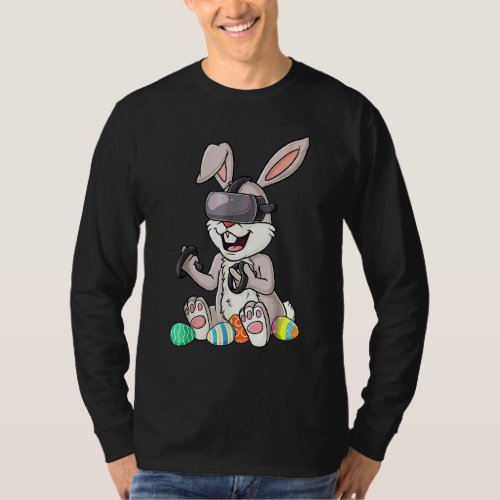 Easter Bunny Gamer  Eggs Gaming Toddler Boys T_Shirt