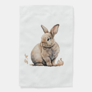 Easter Bunny Garden Flag
