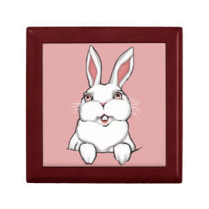 Easter Bunny Gift Box Easter Bunny Art Jewelry Box
