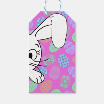 Easter Bunny Gift Tags by Moma_Art_Shop at Zazzle