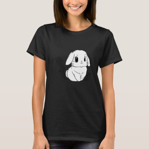 Easter Bunny Girls Ladies Children Easter Easter T_Shirt