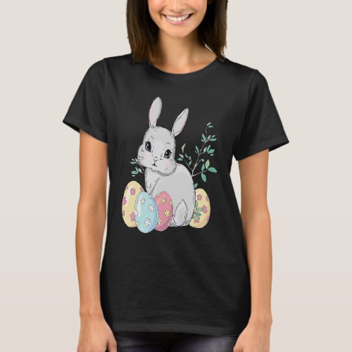 Easter Bunny  Girls Ladies Kids Easter  11 T_Shirt