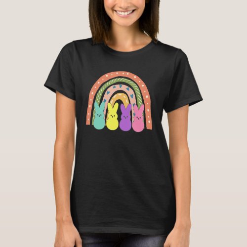Easter Bunny Gnome Rainbow Outfit Easter Egg Hunti T_Shirt