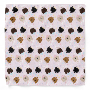Easter Bunny Goldendoodle Dogs Bandana