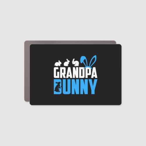 Easter Bunny Grandpa Easter Friends Bunny Father Car Magnet