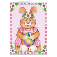Easter Bunny - Greeting Card