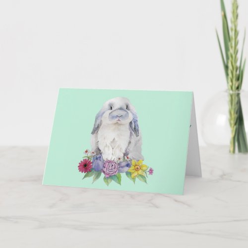 Easter Bunny Greeting Card