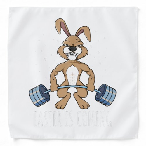 Easter Bunny Happy Easter Bodybuilding Bandana