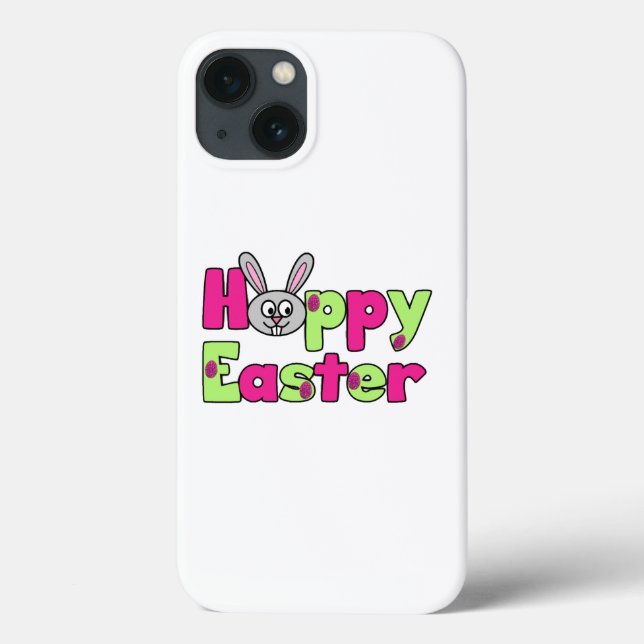 Easter Bunny Happy Easter Eggs Case-Mate iPhone Case (Back)