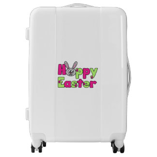 Easter Bunny Happy Easter Eggs Luggage