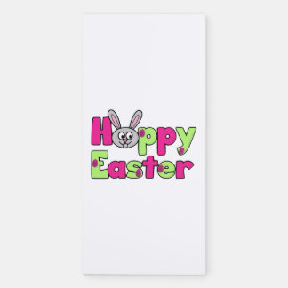 Easter Bunny Happy Easter Eggs Magnetic Notepad