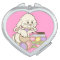 Easter Bunny Holiday Compact Mirror