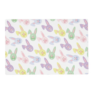 Easter Bunny Holiday laminated place mat