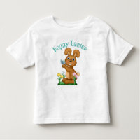 Easter Bunny Holiday unisex toddler t-shirt