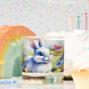 Easter bunny in a garden, Easter Scented Candle