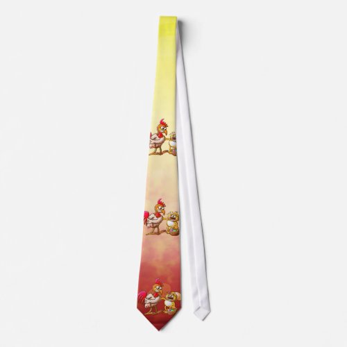 Easter Bunny in Trouble Neck Tie