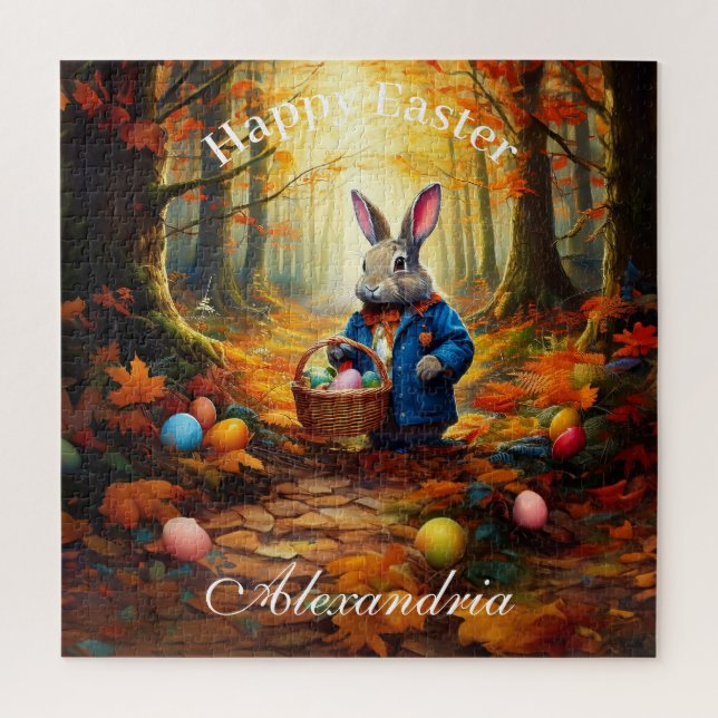 Easter Bunny Jigsaw Puzzle (Vertical)