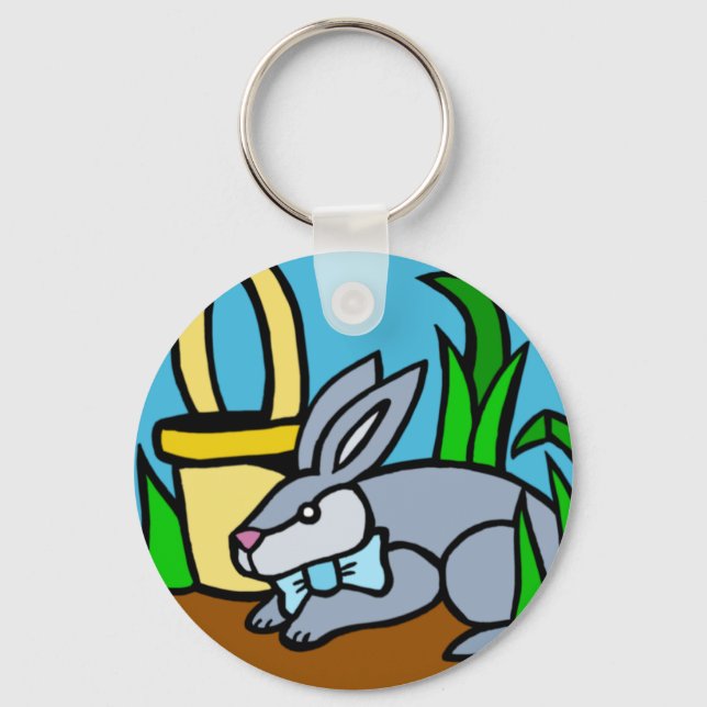Easter Bunny Keychain (Front)