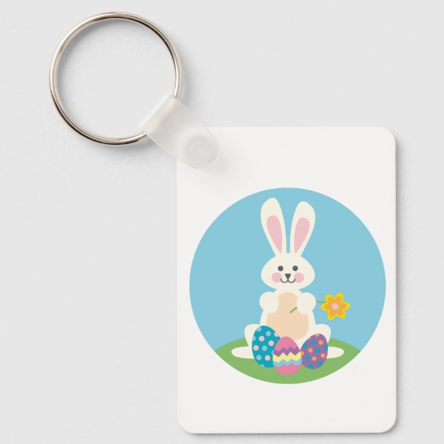 Easter bunny 🐰 keychain bunny 🐰 (Front)