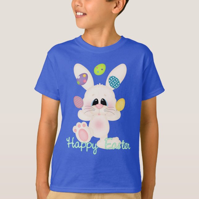 Easter Bunny Kids Holiday t-shirt (Front)