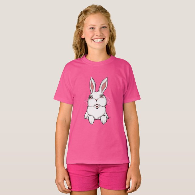 Easter Bunny Kid's Shirt Baby Easter Tee Shirt (Front Full)