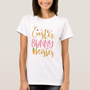 Easter bunny kisses, cute holiday T-Shirt