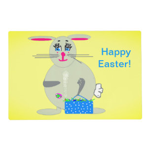 Easter Bunny Laminated Placemat