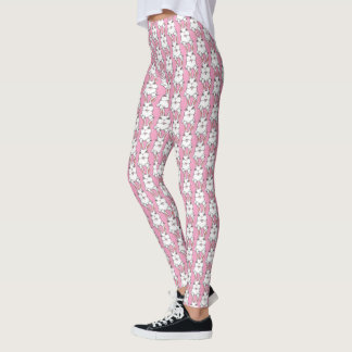 Easter Bunny Leggings Black Easter Legging Pants