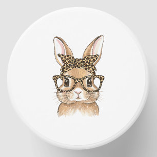 Easter Bunny Leopard Glasses Bandana Rabbit Women Mini Candle Favors