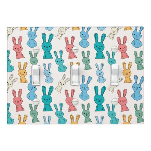 Easter Bunny Light Switch Cover