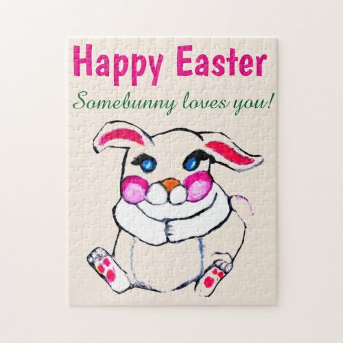 EASTER BUNNY LOVE puzzle