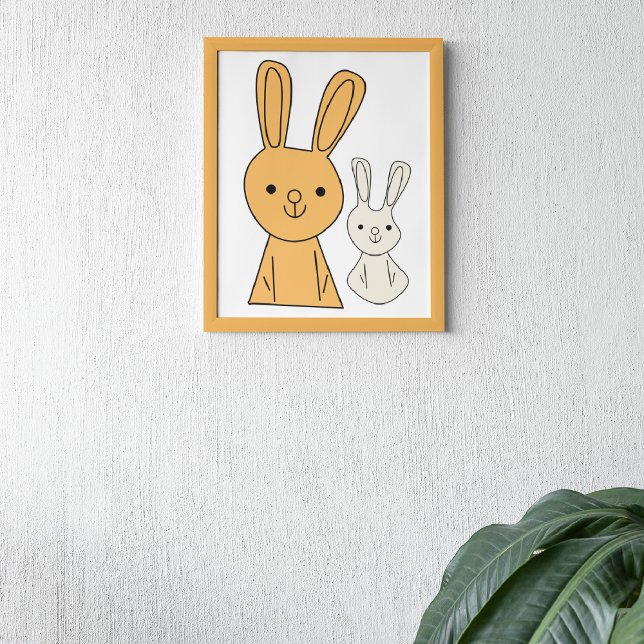Easter Bunny Metal Print (Creator Uploaded)