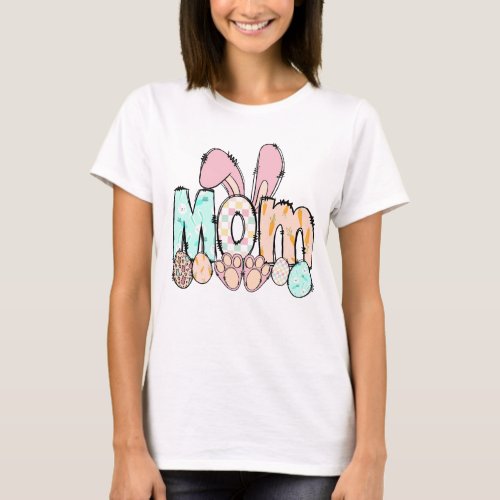 Easter Bunny Mom T_Shirt