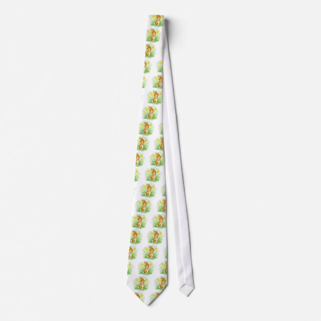 Easter Bunny Neck Tie (Front)