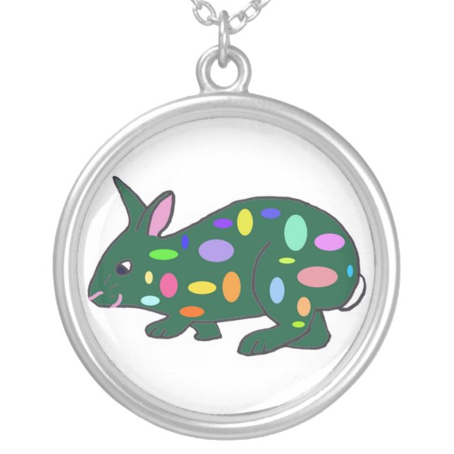 Easter Bunny necklace (Front)