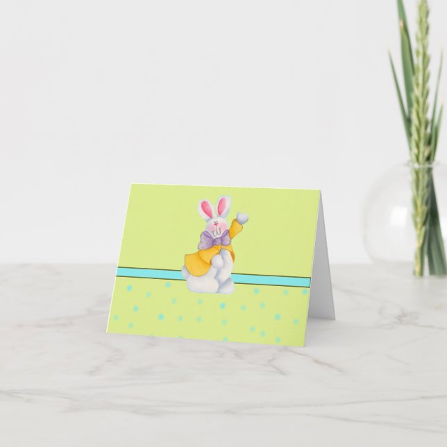 Easter Bunny Note Cards (Front)