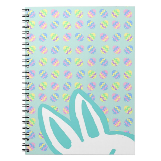 Easter Bunny Notebook: Easter Basket Stuffer Notebook (Front)