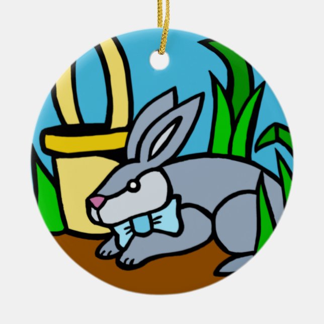 Easter Bunny Ornament (Front)