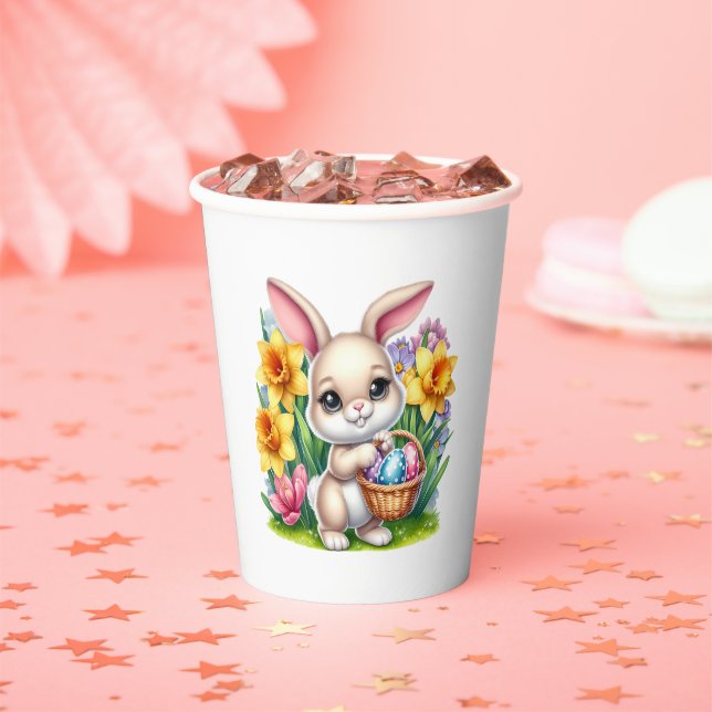 Easter Bunny Paper Cup (Insitu)