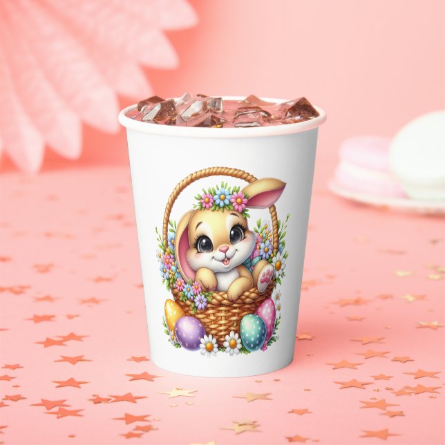 Easter Bunny Paper Cup (Insitu)