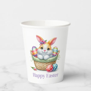 Easter Bunny Paper Cups