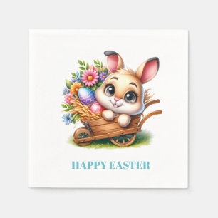 Easter Bunny Paper Napkins