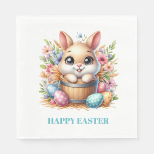 Easter Bunny Paper Napkins