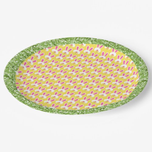 Easter Bunny Paper Plate