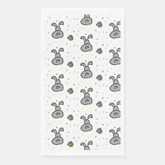 Easter bunny paper towels