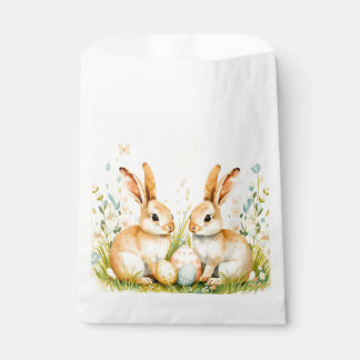 Easter Bunny Party Favor Bags (50 Pack)