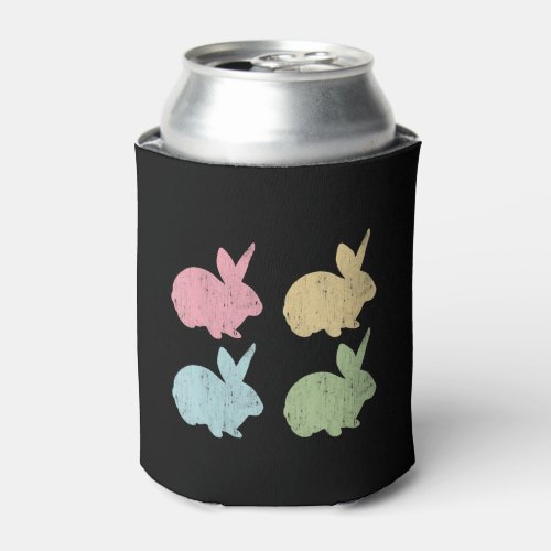 Easter Bunny Pastel Toddler Child Mom Can Cooler